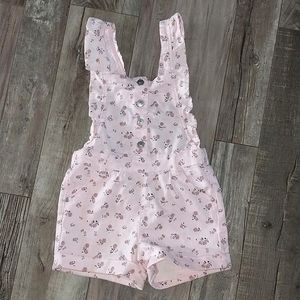 Toddler Girl Overall Shorts